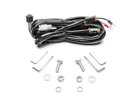 Driving Light 7IN Round Black Universal Rugged Ridge
