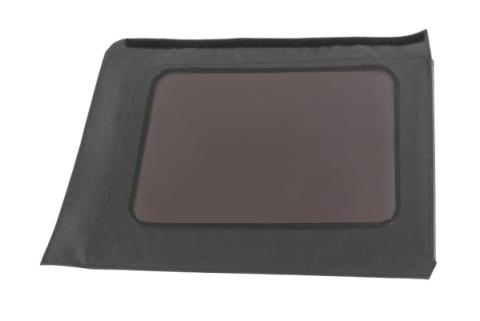 Jeep JK Replacement Window For 13-18 Wrangler JK 4 Door Mopar Factory Top Only 2 Qtr Windows 1 Rear Window Tinted Glass Acrylic Twill MasterTop