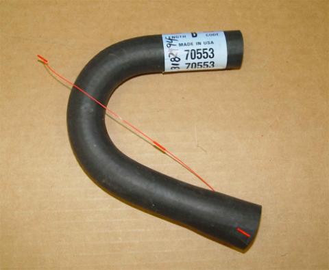 Heater Bypass Hose Bypass To Tee 1972-1981 CJ5 1972-1975 CJ6 1976-1981 CJ7 And 1981 CJ8 Scrambler OMIX