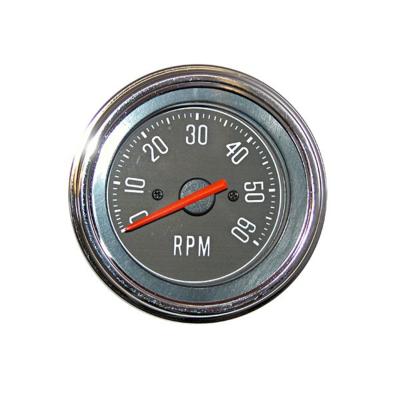 Tachometer Face Black w/Red Pointer 1976-1983 CJ5 1976-1986 CJ7 And 1981-1986 CJ8 OMIX