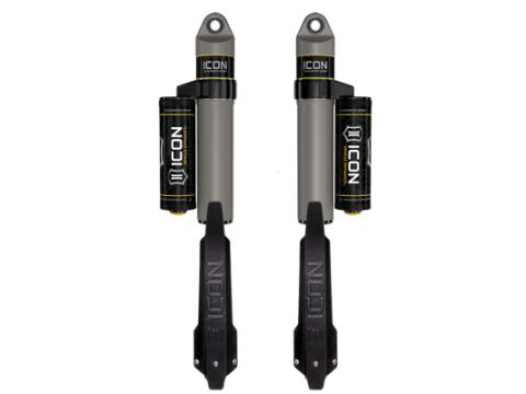 2020-2023 Jeep Gladiator 1.5 Inch Lift Rear V.S. 2.5 Aluminum Series Shock Absorbers Piggyback Reservoir Pair Icon Vehicle Dynamics
