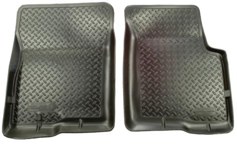 Classic Style Front Floor Liners For 1987-1995 Jeep Wrangler Husky Liners
