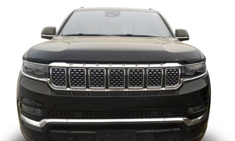 Aeroskin Hood Protector Flush Mount for 2022-2025 Jeep Grand Wagoneer Smoke AVS