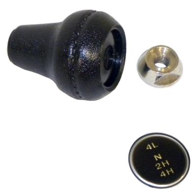 Transfer Case Shift Knob Kit for 1980-1986 Jeep CJ-5, CJ-7, CJ-8 w/ D300 T.C. Crown Automotive