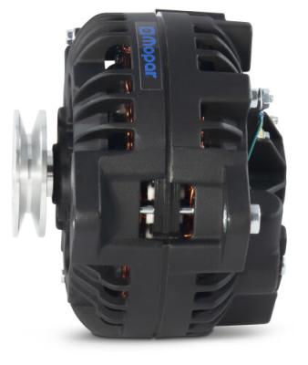 Alternator 110 AMP Chrysler/Mopar 1-Wire Style V-Belt Pulley Black Crinkle Proform