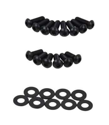 Jeep TJ Hood Hinge Pair 97-06 Wrangler TJ Powdercoat Black Kentrol