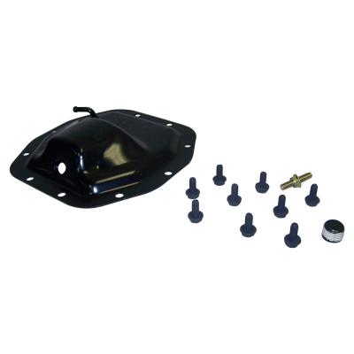 Front Differential Cover Kit for 02-07 Jeep KJ Liberty, Incl Cover, Bolts &amp; Plug Crown Automotive