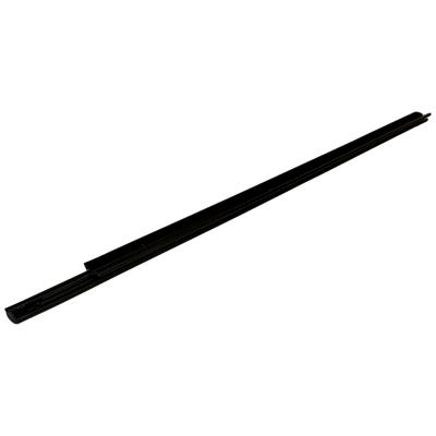 Left Front Door Glass Weatherstrip for 2007-2017 Jeep MK Compass (Outer), Black Crown Automotive