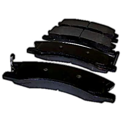 Front Brake Pad Set for 1999-2004 Jeep WJ, WG Grand Cherokee w/ Akebono Calipers Crown Automotive