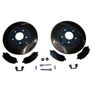 Front Disc Brake Service Kit for 2007-2017 Jeep MK Compass/Patriot Crown Automotive