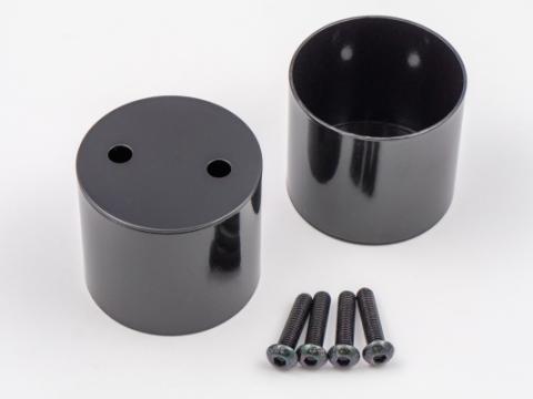 Door Mirror Cup Kit Jeep '20-26 Gladiator '18-26 Wrangler JL '07-'18 Wrangler JK Black Bestop