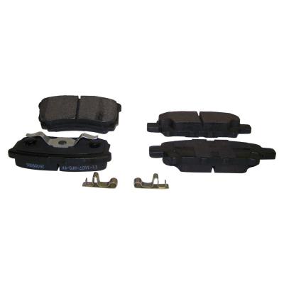 Rear Brake Pad Set for 2007-2017 Jeep MK Compass, Patriot w/ 10.31 Inch Rotors Crown Automotive