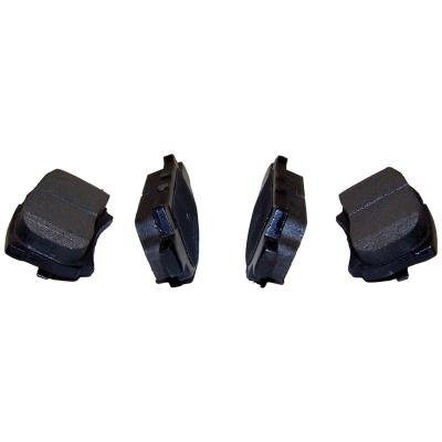 Rear Brake Pad Set for 2007-2017 Jeep MK Compass, Patriot w/ 10.31 Inch Rotors Crown Automotive