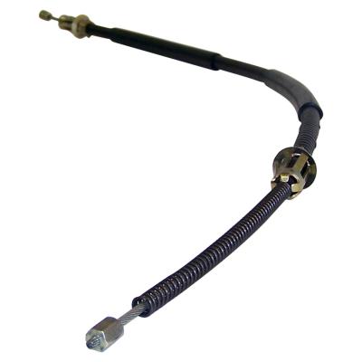 Left Rear Parking Brake Cable for Jeep 1990 YJ Wrangler, 34-1/8 Inch Long Crown Automotive
