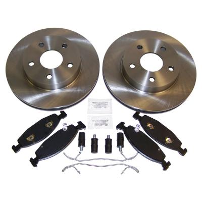 Front Disc Brake Service Kit for 99-02 Jeep Grand Cherokees w/ Teves Calipers Crown Automotive