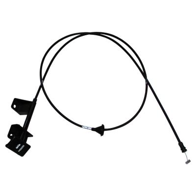 Hood Release Cable for 87-96 XJ Cherokee &amp; 87-92 MJ Comanche w/ LHD Crown Automotive