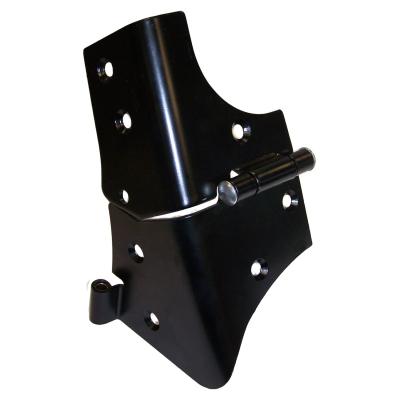 Black Right Windshield Hinge for 1997-2006 Jeep TJ Wrangler Crown Automotive