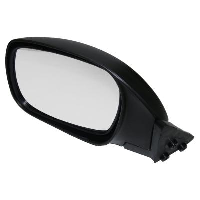 Left Manual Folding Mirror for 1997-2001 Jeep XJ Cherokee, Black Crown Automotive