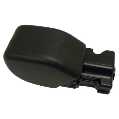 Black Left Front Bumper End Cap for 1997-2006 Jeep TJ Wrangler, USA Only Crown Automotive