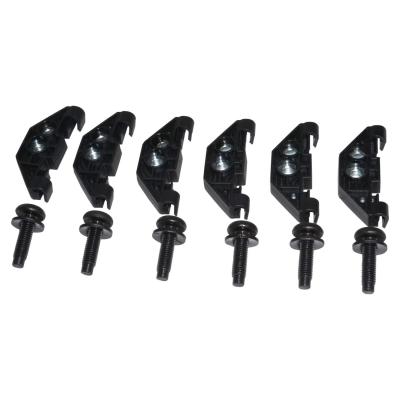 Hard Top Retainer Kit for 2007-2018 Jeep JK Wrangler w/ Hard Top Crown Automotive