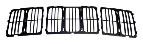 Front Upper Grille for 2014-2016 Jeep WK Grand Cherokee w/ Louvered Grille Crown Automotive