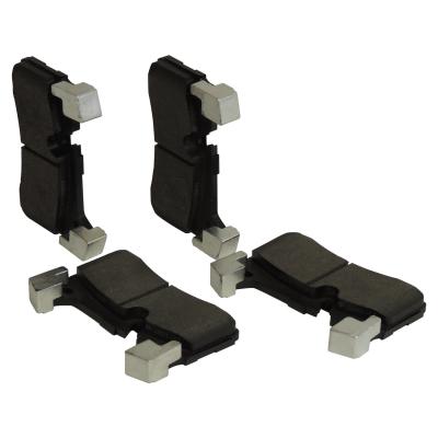 Front Brake Pad Set for 2016+ Jeep WK Grand Cherokee w/o Trackhawk Pkg w/ SRT Crown Automotive