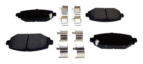 Rear Brake Pad Set for 2018-2020 Jeep JL Wrangler w/ 12.9 Inch Rear Brake Rotors Crown Automotive