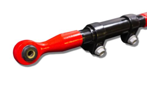 Jeep Pro-Series Front Adjustable Track Bar Yeti XD Red For 07-18 Wrangler JK Steer Smarts