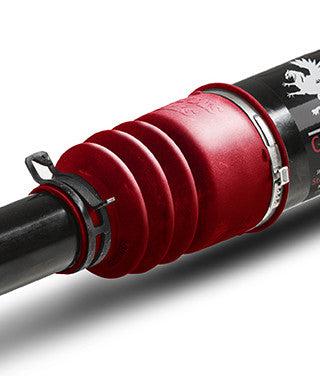 Jeep Drag Link Top Mount Drilled Knuckle w/ Griffin Red Bellow Yeti XD For 07-18 Wrangler JK Steer Smarts