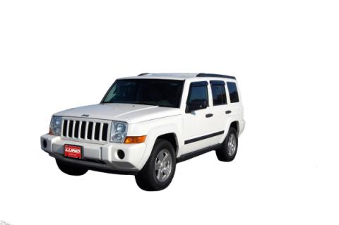 Ventvisor Deflector for 2006-2010 Jeep Commander Smoke Outside Mount 4 Piece AVS