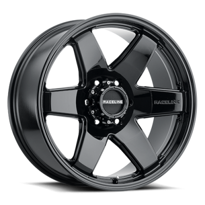 Aluminum Wheels 22x9.5 Addict 942B Gloss Black Multi Spoke 15 Offset 6 on 139.7 Bolt Pattern 106.1 Bore Raceline