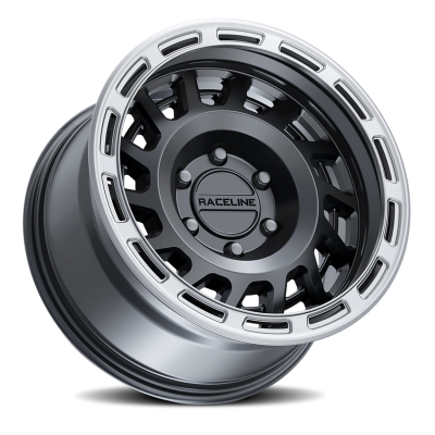 Aluminum Wheels 18x9 Halo 957BS Satin Black Silver Ring 18 Offset 8 on 180 Bolt Pattern 130.81 Bore Raceline