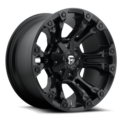Aluminum Wheels 18X9 Vapor D560 8 On 165.1 Matte Black 125.2 Bore -12 Offset Fuel Off Road Wheels