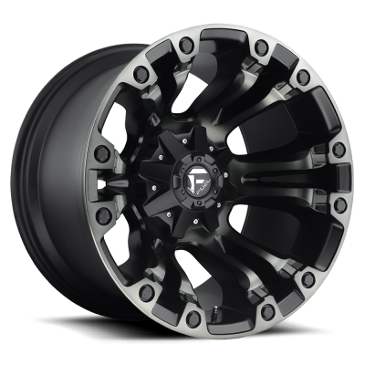 Aluminum Wheels 17X9 Vapor D569 6 On 139.7 Matte Black Double Dark Tint 106.1 Bore 20 Offset Fuel Off Road Wheels