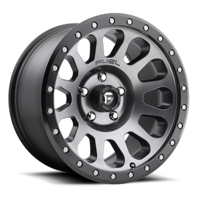 Aluminum Wheels 18X9 Vector D601 6 On 135 Anthracite Gray Black Bead Ring 87.1 Bore 1 Offset Fuel Off Road Wheels