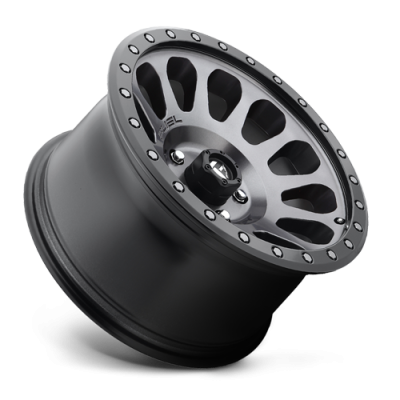 Aluminum Wheels 18X9 Vector D601 6 On 135 Anthracite Gray Black Bead Ring 87.1 Bore 1 Offset Fuel Off Road Wheels