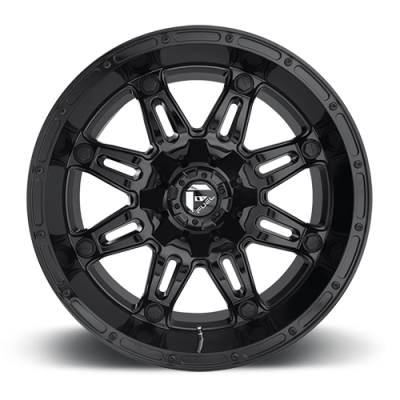 Aluminum Wheels 17X9 Hostage D625 5 On 114.3/5 On 127 Gloss Black 78.1 Bore -12 Offset Fuel Off Road Wheels