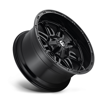 Aluminum Wheels 20X10 Hostage D625 8 On 170 Gloss Black 125.2 Bore -18 Offset Fuel Off Road Wheels