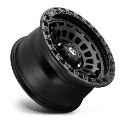 Aluminum Wheels 17X9 Zephyr D633 5 On 139.7 Matte Black 78.1 Bore -12 Offset Fuel Off Road Wheels