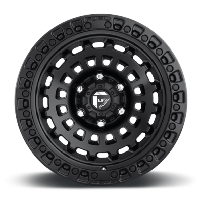 Aluminum Wheels 17X9 Zephyr D633 5 On 139.7 Matte Black 78.1 Bore -12 Offset Fuel Off Road Wheels