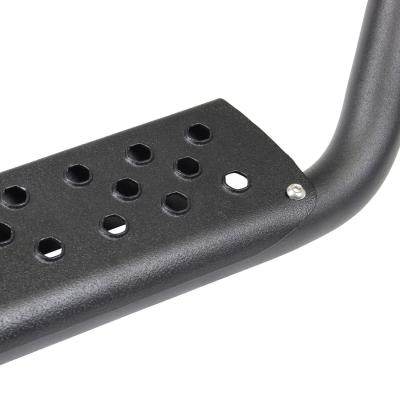 4 Inch Drop Steps for Dominator Xtreme D6, Pair Textured Powder Coat Textured Black 1999-2024 Ford F-250/F-350 2006-2023 Toyota Tacoma 2007-2021 Toyota Tundra 2007-2024 Jeep Wrangler JK/JL Go Rhino