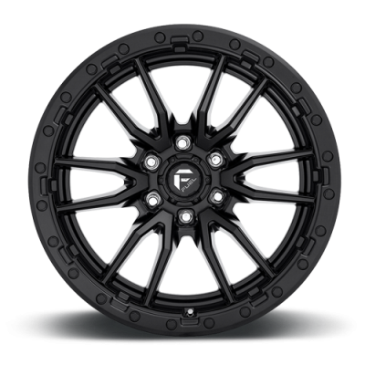 Aluminum Wheels 20X10 Rebel D679 6 On 135 Matte Black 87.1 Bore -18 Offset Fuel Off Road Wheels