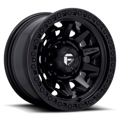 Aluminum Wheels 15X8 Covert D694 5 On 139.7 Matte Black 108 Bore -12 Offset Multi Spoke Fuel Off Road Wheels