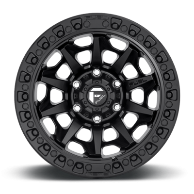 Aluminum Wheels 17X8.5 Covert D694 6 On 120 Matte Black 67.03 Bore 14 Offset Multi Spoke Fuel Off Road Wheels