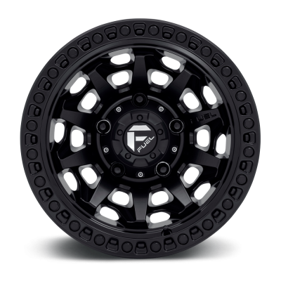 Aluminum Wheels 18X9 Covert D694 5 On 139.7 Matte Black 87.1 Bore 1 Offset Multi Spoke Fuel Off Road Wheels