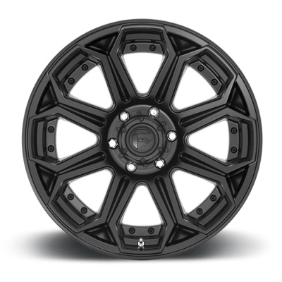 Aluminum Wheels 20X9 Siege D706 6 On 139.7 Matte Black 106.1 Bore 20 Offset Fuel Off Road Wheels