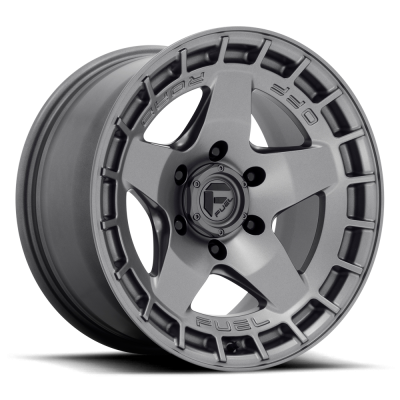 Aluminum Wheels 17X9 Warp D734 6 On 139.7 Matte Gunmetal Gray 106.1 Bore -12 Offset Fuel Off Road Wheels