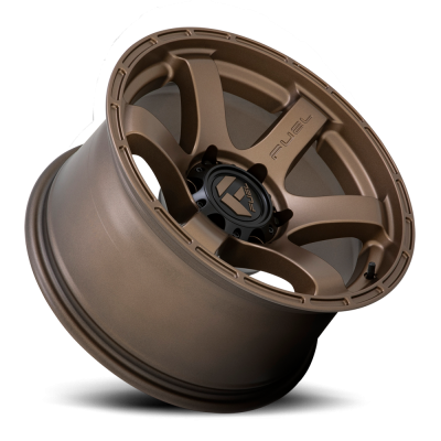 Aluminum Wheels 20X9 Rush D768 6 On 139.7 Matte Bronze 106.1 Bore 1 Offset 41 Lbs Fuel Off Road Wheels