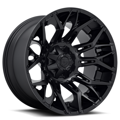Aluminum Wheels 20X10 Twitch D772 8 On 170 Blackout 125.1 Bore -18 Offset Fuel Off Road Wheels