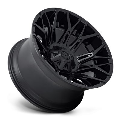 Aluminum Wheels 22X12 Twitch D772 8 On 170 Blackout 125.1 Bore -44 Offset Fuel Off Road Wheels